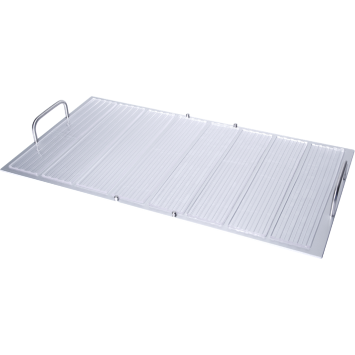 Trays with sticky strips